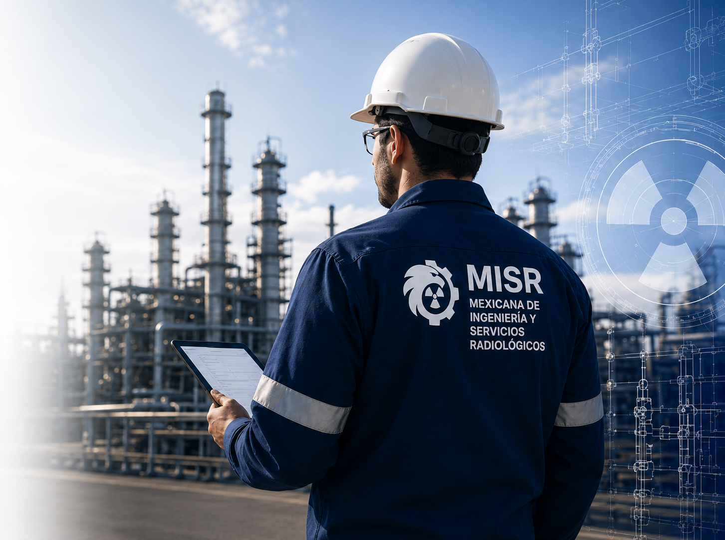 Ingeniero de MISR en una instalación industrial